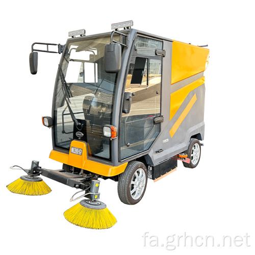 فروش گرم جاروهای کف دوار برای تمیز کردن سطح خیابان